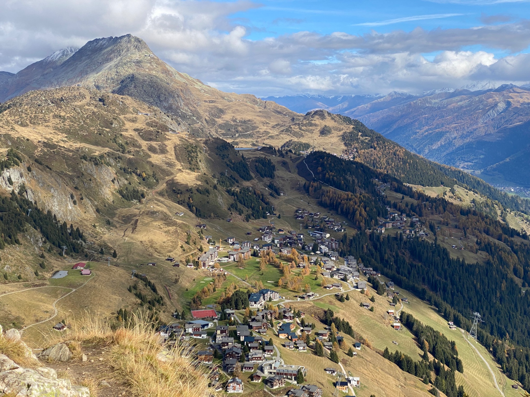 Sommerliche Berglandschaft bei der Riederalp